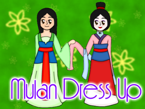 Mulan Dress Up Game