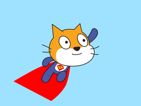 Superhero Cats (flying/swinging)