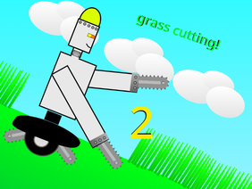 grass cutting 2! | #games #robot #trending #all