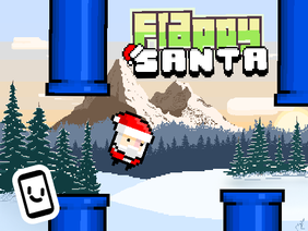 Flappy Santa (Mobile Friendly) #Games #All #Cool #flappy #winter #santa #music 