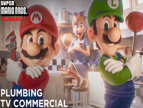 Super Mario Bros Movie Plumbing commercial!