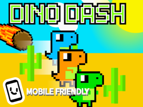 ★DINO-DASH★ || Mobile friendly! #games #all #trending
