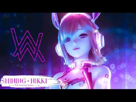 AlanWalker x ShiningNikki - Something Just Like This   Animation Music Video