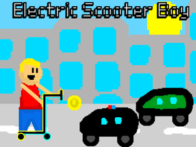 Electric Scooter Boy
