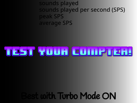 Test your compter!