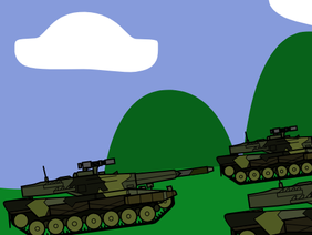 Tanks have been deployed onto the front
