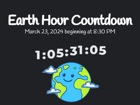 Earth Hour Countdown