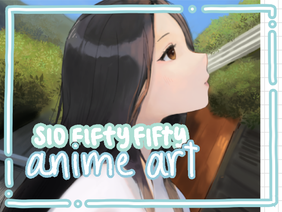 sio fifty fifty – anime art