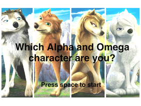 Which Alpha & Omega character are you?