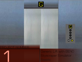 Generic Lift with BENO Skyscraper Simulator Assets