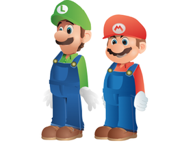 Movie Mario & Luigi sprites