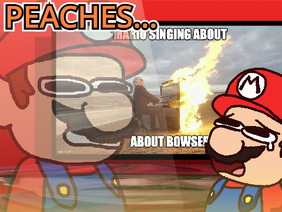 Peaches but it's Mario - 8 | #animations #music #stories #art #games #trending
