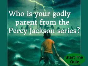 Percy Jackson Godly Parent Quiz