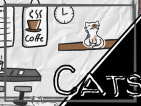 Paper Cats - an interactive cats Cafe  :)