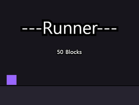 Endless Runner - 50 blocks
