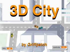 Top Down 3D City Experiment v1.8
