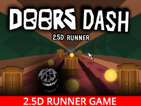 ROBLOX DOORS DASH: 2.5D RUNNER GAME!