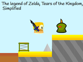Zelda TOTK simplified Pt. 1  (Sky Islands)