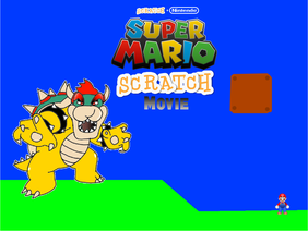 Scratch mario movie poster