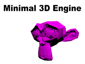 Minimal 3D Engine