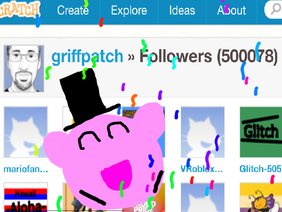 Griffpatch got 500k followers!!!
