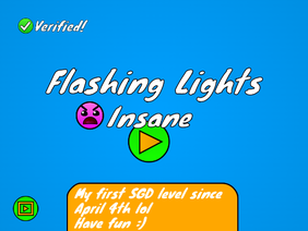 Geometry Dash Flashing Lights (Contest Entry)