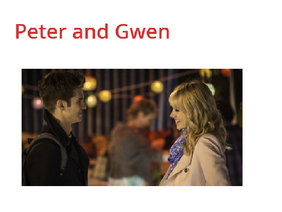Peter and Gwen or Miles and Gwen?