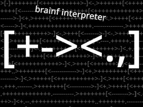 brainf interpreter 1.1
