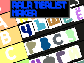 RALR Tierlist maker