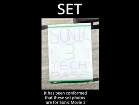 #sonicmovie3 Updates
