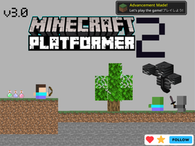 拡散希望　v3.0 Minecraft platformer 2   Wither battle