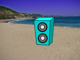 Reggae Song on a Beach 