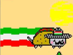 Nyan cat goes to mexico