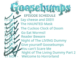 Goosebumps(2023 Series) Ep. Schedule