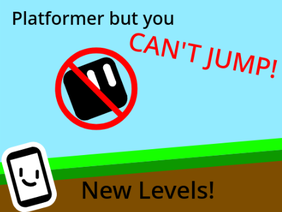 Platformer but you can't jump! | #all #games #trending #art 