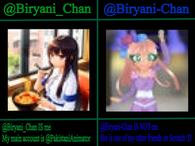 I'm NOT @Biryani-Chan!