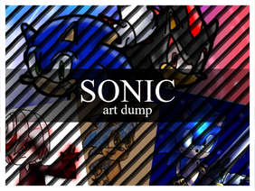 Sonic art dump || Art dump 3