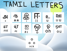 Tamil Letters