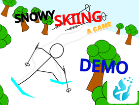 Snowy Skiing DEMO | A Game | #games #all #trending #music