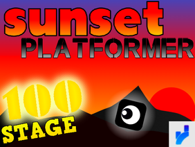 sunset Platformer 100 Stage! 夕暮れ