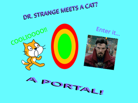 Cat meets Dr. Strange