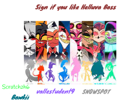 sign if you love helluvaboss 