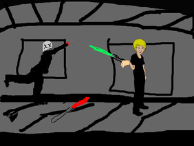 Darth Vader Luke Skywalker Fight Scene