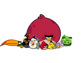 Angry Birds Combined Vectors (Ft. Classic Leonard)