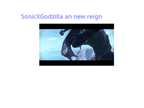 teaser 2 Sonic X Godzilla 