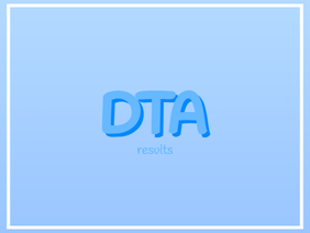 DTA results