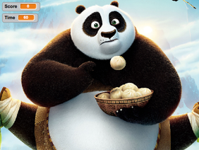 Kungfu Panda is hungry
