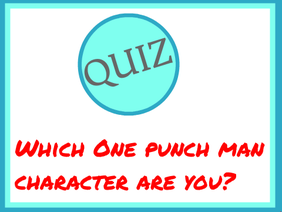 OnePunch Man Quiz 